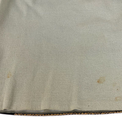 Hermes Short Sleeve Polo Shirt M Light Blue Light Green Silk Knit