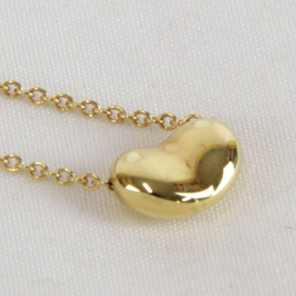 Tiffany & Co 18k Elsa Peretti Bean Necklace