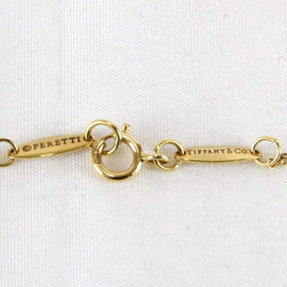 Tiffany & Co 18k Elsa Peretti Bean Necklace