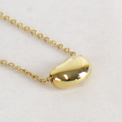 Tiffany & Co 18k Elsa Peretti Bean Necklace