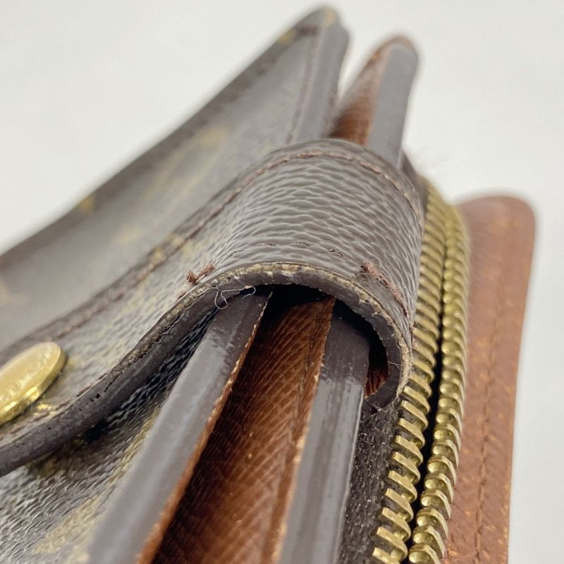 Louis Vuitton Wallet Monogram Compact Zip Brown