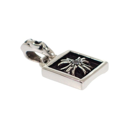 Chrome Hearts Frmd CH Pls Dmnd Pendant Top Diamond