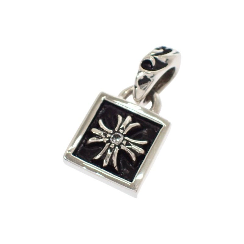 Chrome Hearts Frmd CH Pls Dmnd Pendant Top Diamond