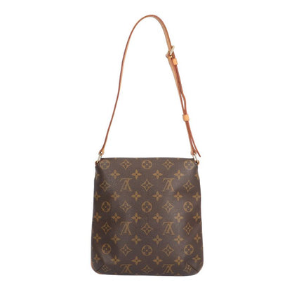 Louis Vuitton Musette Salsa Short Monogram Shoulder Bag Canvas Brown