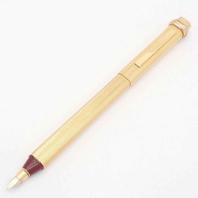 Cartier Trinity Oval Fountain Pen Gold