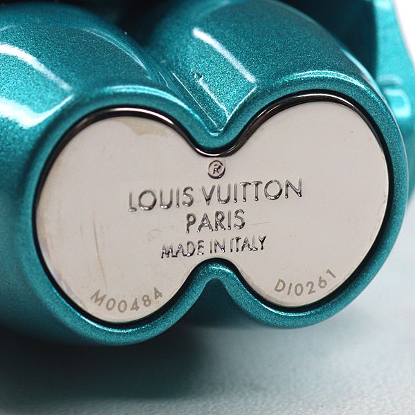 Louis Vuitton Sac Vivienne Metal Bag Charm Key Holder Turquoise
