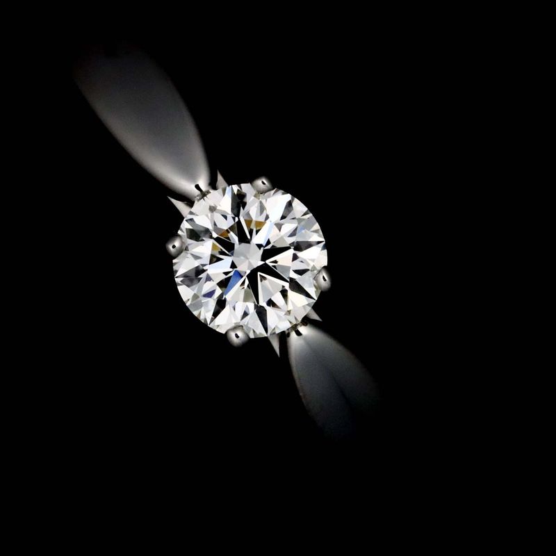 Tiffany & Co Harmony Band Ring Diamond Pt Platinum