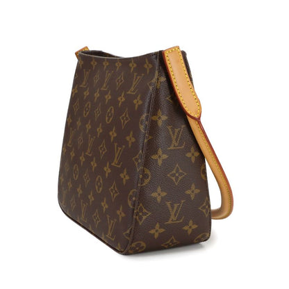 Louis Vuitton Monogram Looping MM Shoulder Bag Brown