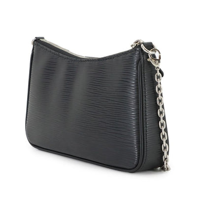Louis Vuitton Epi Easy Pouch 2-Way Shoulder Bag Leather Noir