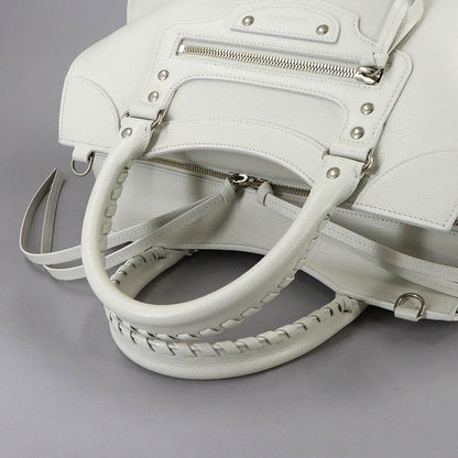 Balenciaga Neoclassic City 2-Way Bag Leather White