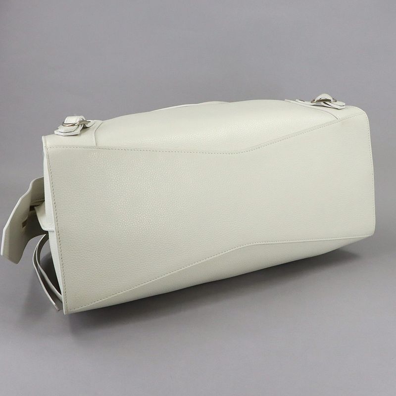 Balenciaga Neoclassic City 2-Way Bag Leather White