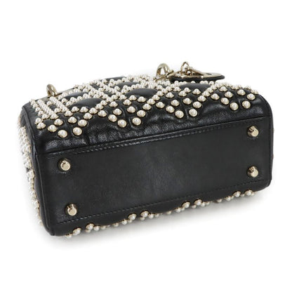 Dior Cannage Lady Mini 2-Way Hand Chain Shoulder Bag