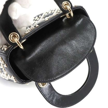 Dior Cannage Lady Mini 2-Way Hand Chain Shoulder Bag