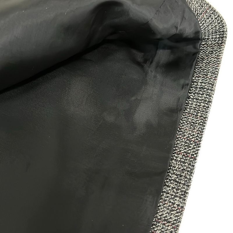 Prada Long Skirt Ivory Black Multi