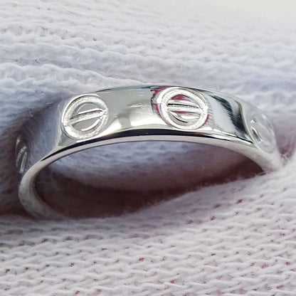 Cartier Pendant Top Charm Love White Gold Polished