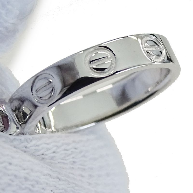 Cartier Pendant Top Charm Love White Gold Polished