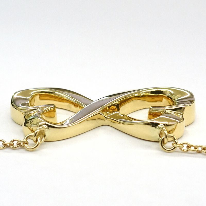 Tiffany & Co Double Loving Heart Necklace Paloma Picasso 18k Yellow Gold