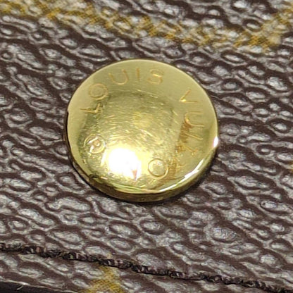 Louis Vuitton Monogram Portomonepla Business Card Holder Pass Case ID Wallet