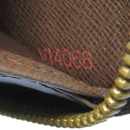 Louis Vuitton Damier Zippy Wallet Zip Around Brown