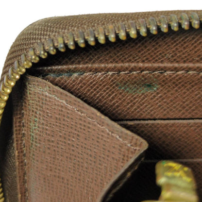 Louis Vuitton Damier Zippy Wallet Zip Around Brown