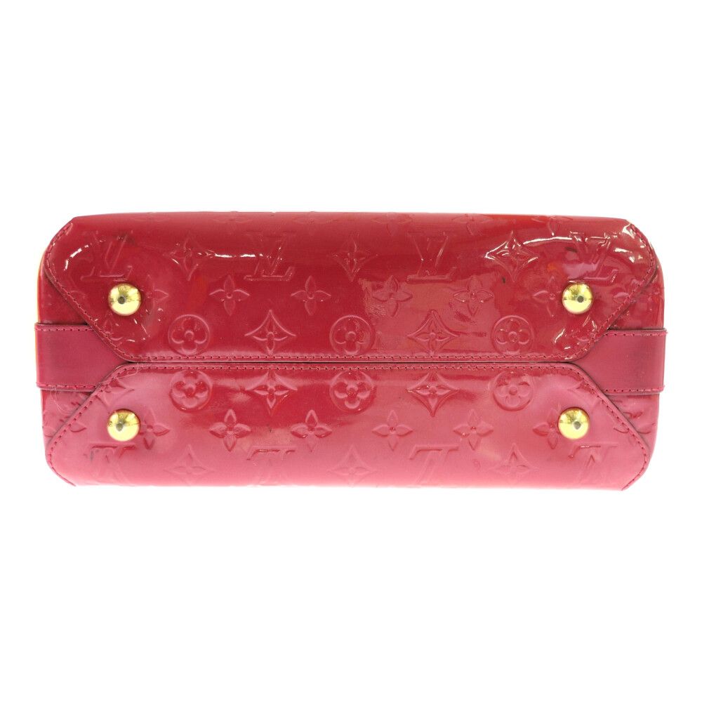 Louis Vuitton Monogram Vernis Melrose Handbag Cerise
