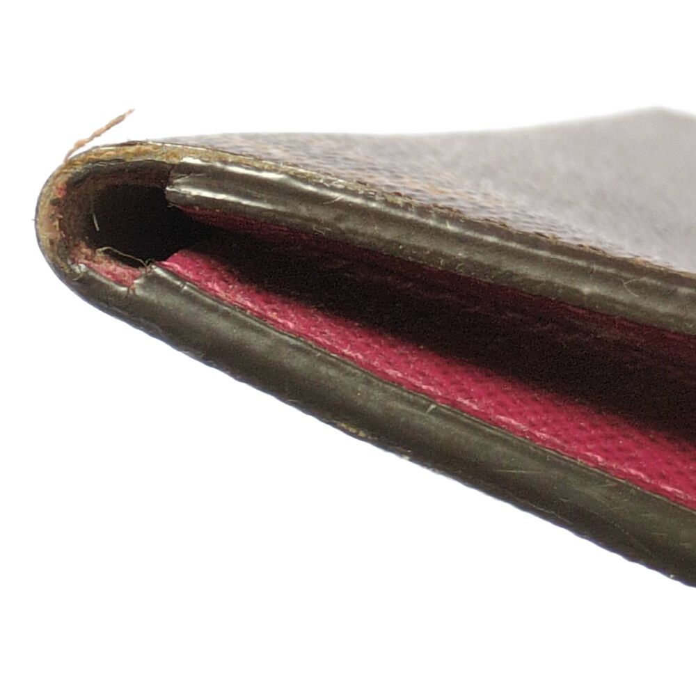 Louis Vuitton Monogram Portefeuille Emily Wallet Fuchsia