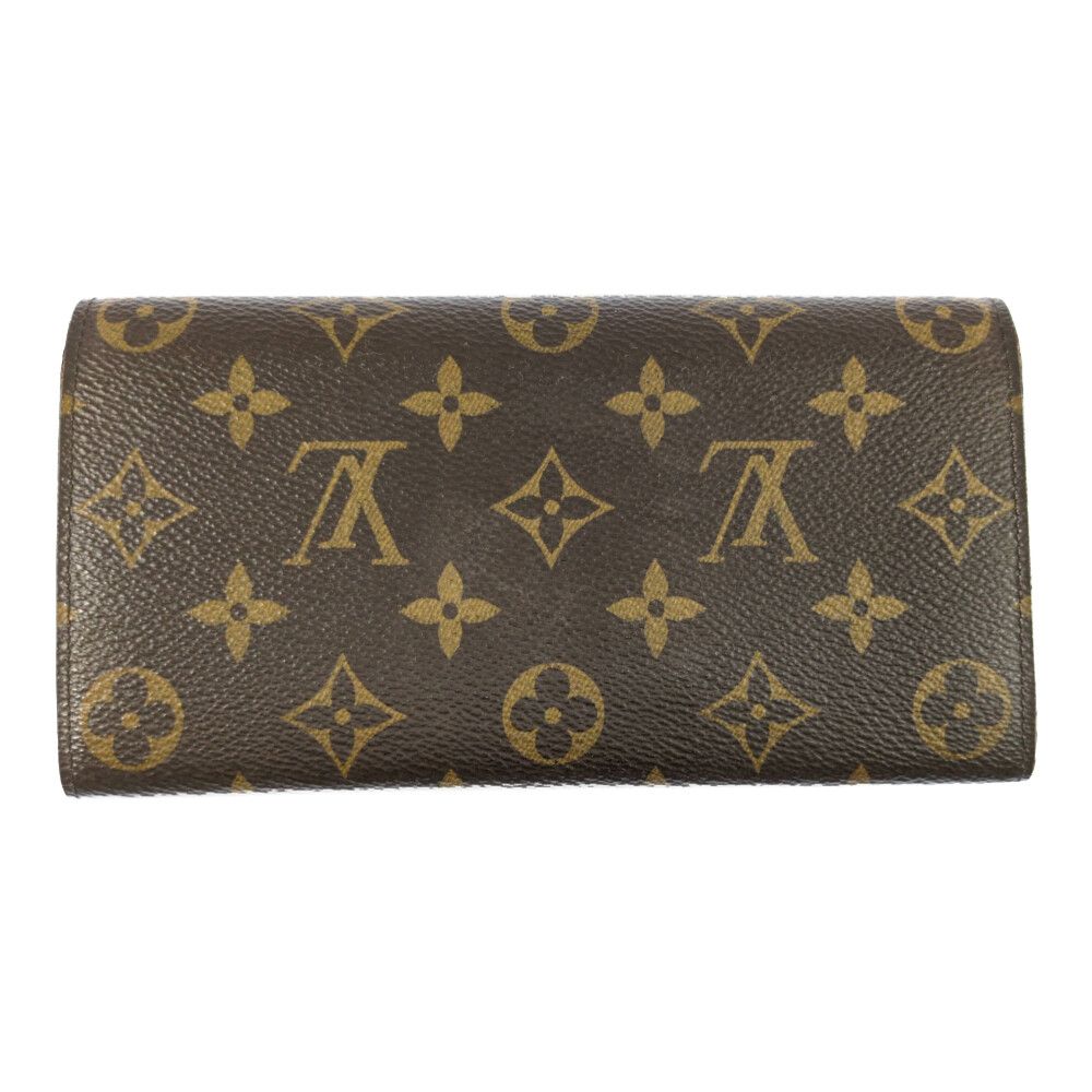 Louis Vuitton Monogram Portefeuille Emily Wallet Fuchsia
