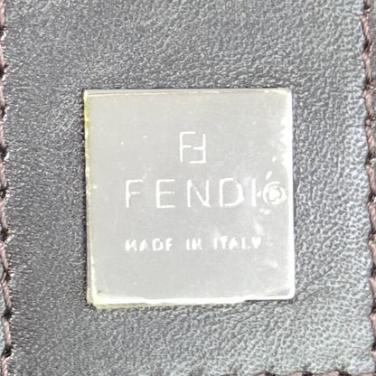 Fendi Zucca Pattern Handbag Brown