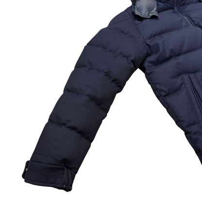 Moncler Mont Cles Down Jacket Mon Geneble 1 Wool Nylon Navy