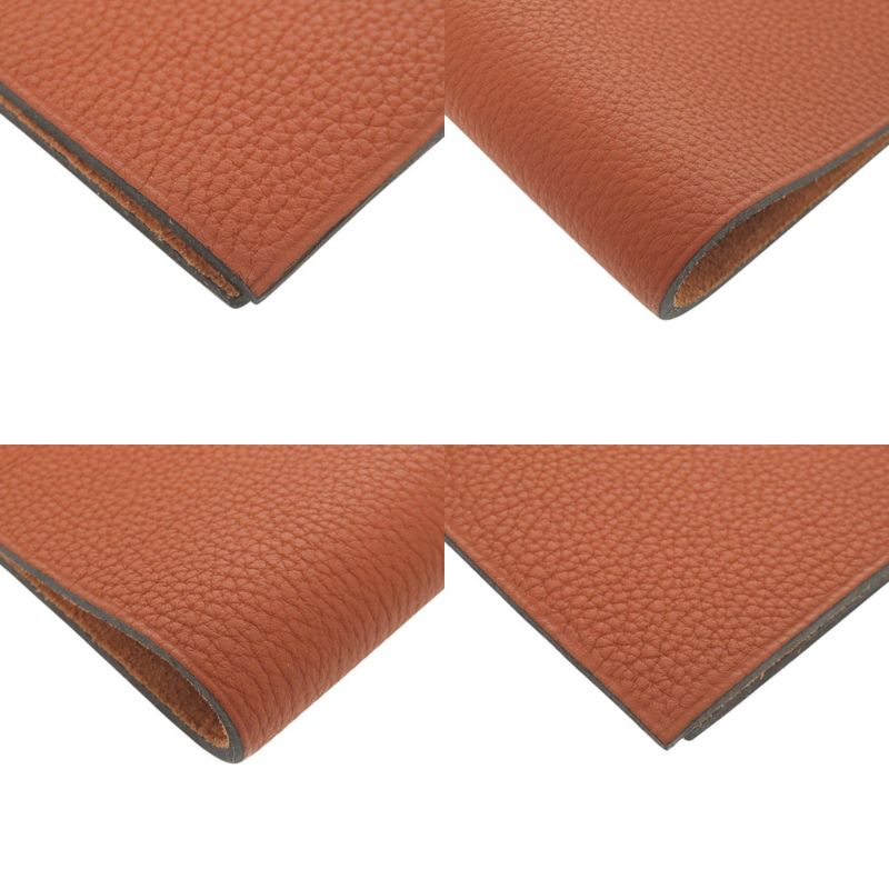 Hermes Ulysse Togo Brown Notebook Cover Agenda