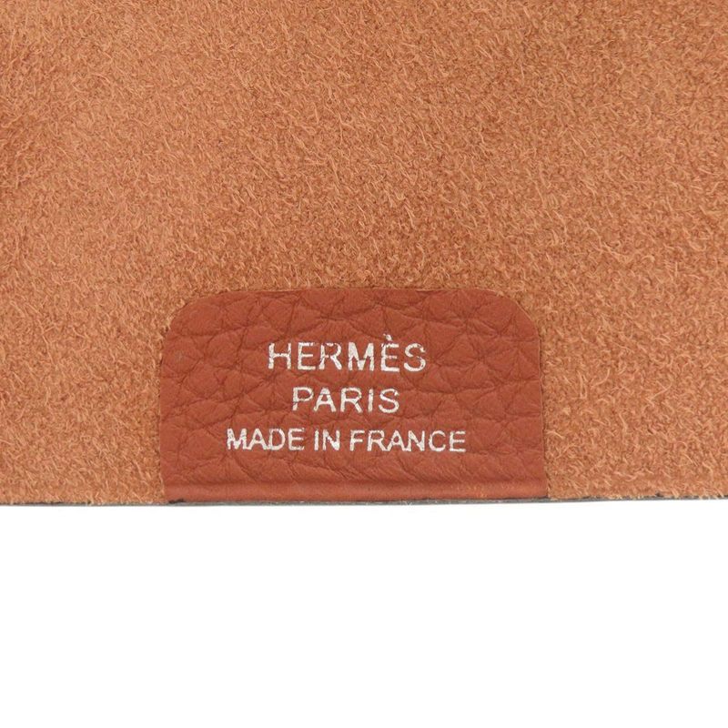 Hermes Ulysse Togo Brown Notebook Cover Agenda