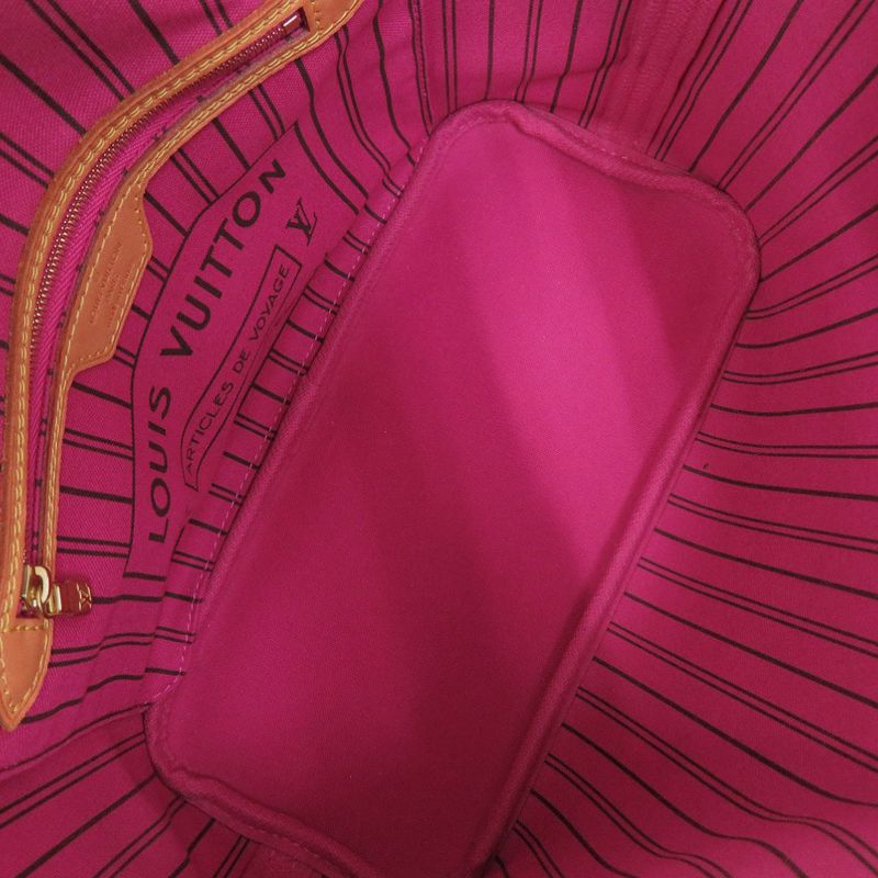Louis Vuitton Neverfull PM Pouch with Monogram Pivoine Tote