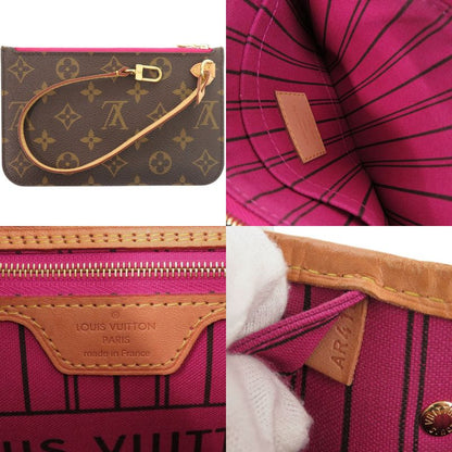 Louis Vuitton Neverfull PM Pouch with Monogram Pivoine Tote