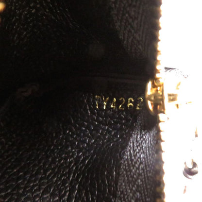 Louis Vuitton Pochette Cles Monogram Empreinte Noir Coin Case Black