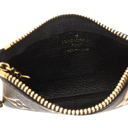 Louis Vuitton Pochette Cles Monogram Empreinte Noir Coin Case Black