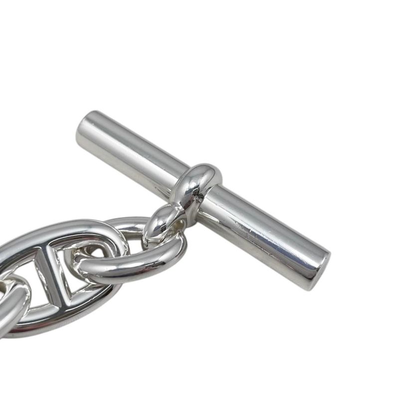 Hermes Bracelet Chaine D'ancre TGM 014 14 Links Silver