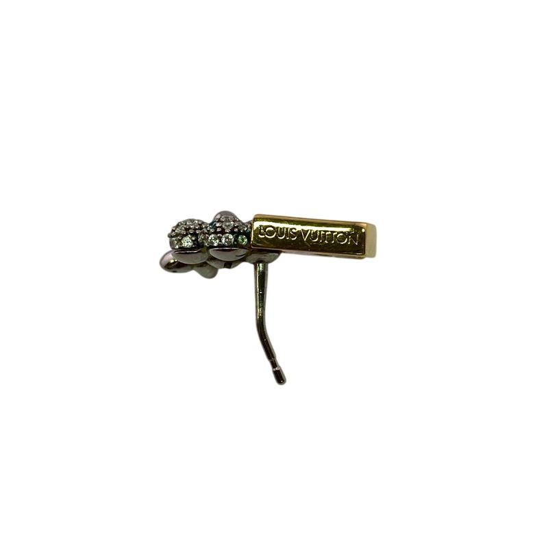 Louis Vuitton Earrings Puss LV Gram Silver