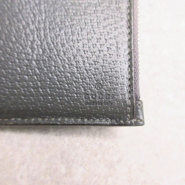 Gucci GG Supreme Canvas Bifold Wallet Gray