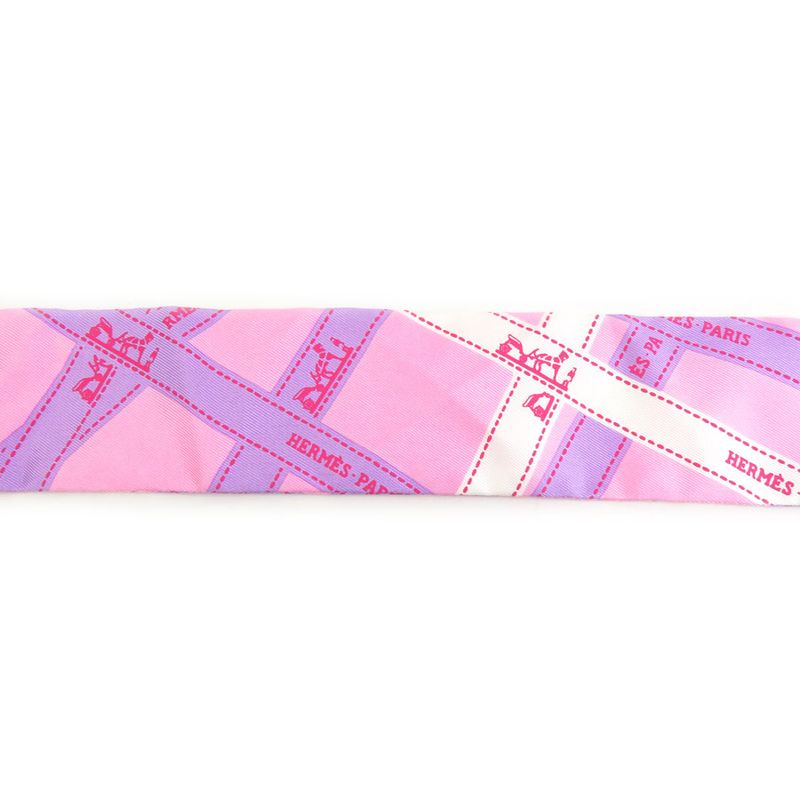 Hermes Scarf Twirly Scarves Pink