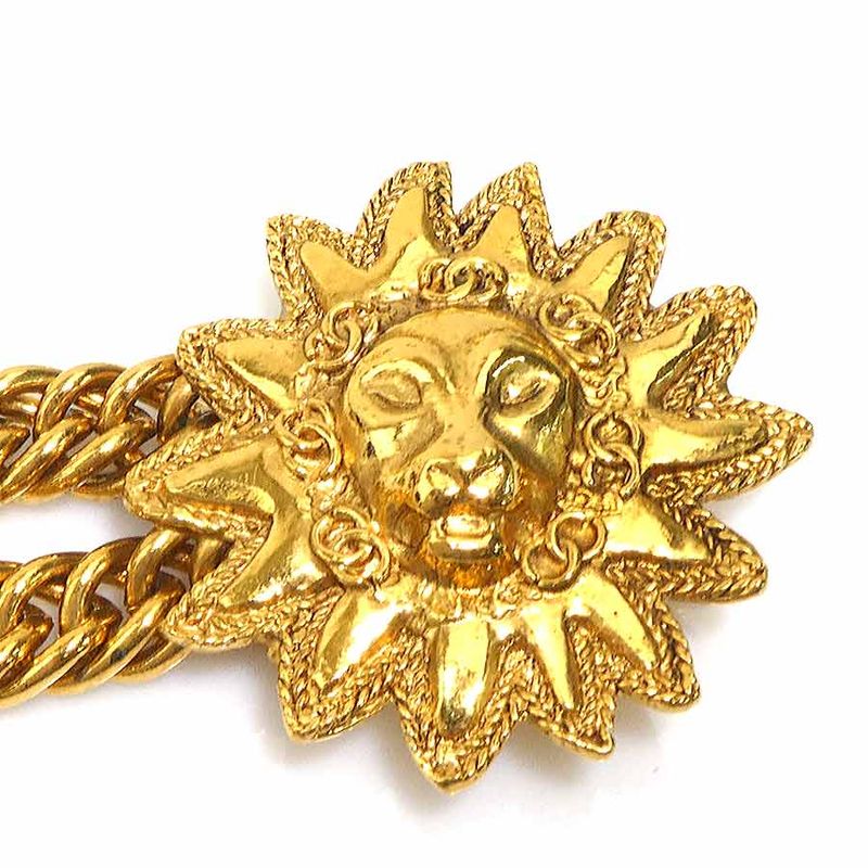 Chanel Belt Gold