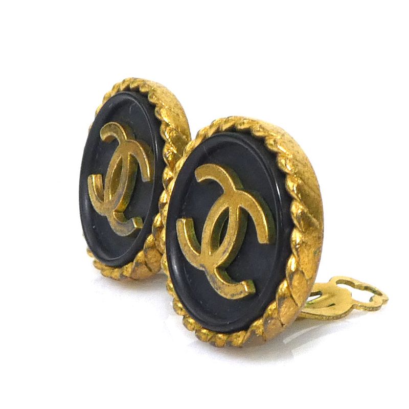 Chanel Earrings CC Logo