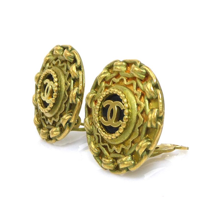 Chanel Earrings CC Logo