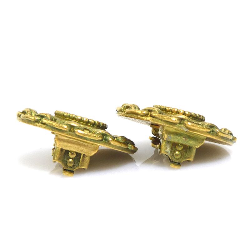 Chanel Earrings CC Logo
