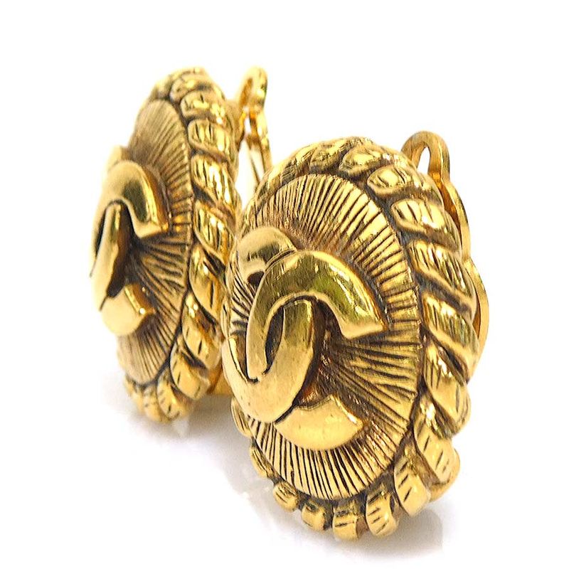Chanel Earrings CC Logo