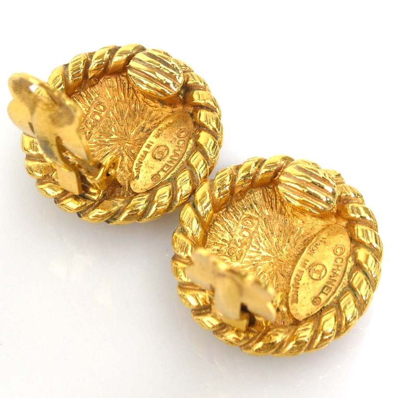 Chanel Earrings CC Logo