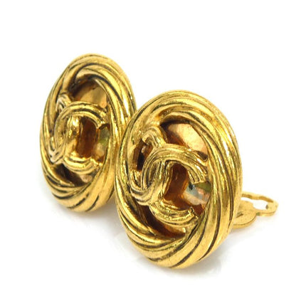 Chanel Earrings CC Logo