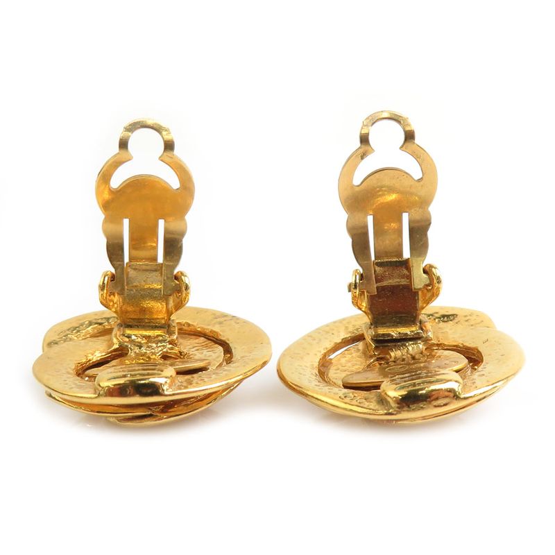 Chanel Earrings CC Logo