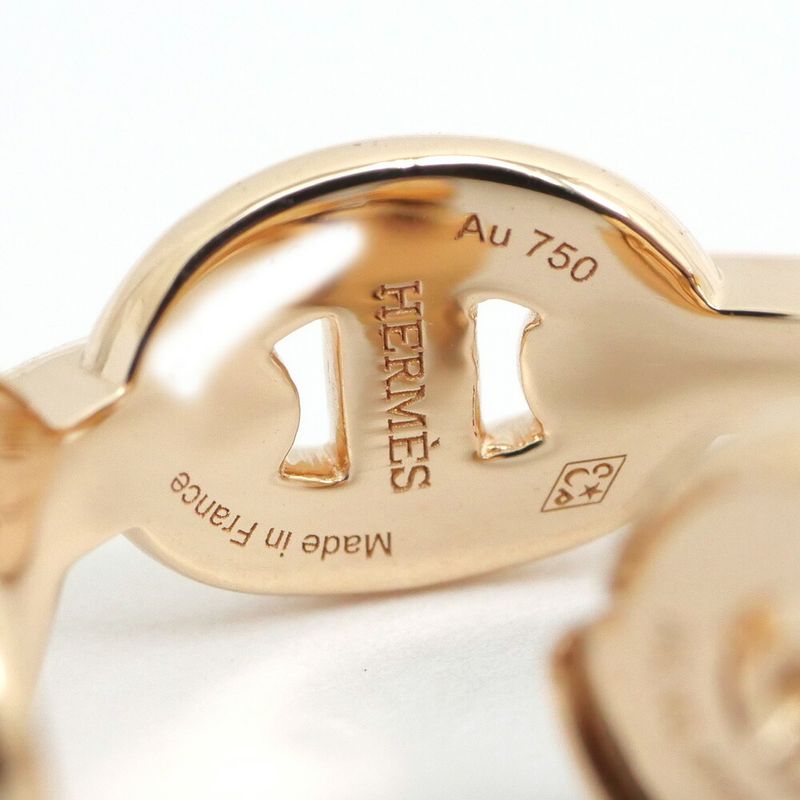 Hermes Earrings Chaine D'ancre 18k