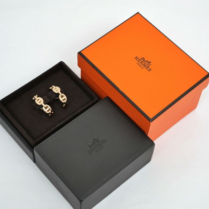 Hermes Earrings Chaine D'ancre 18k