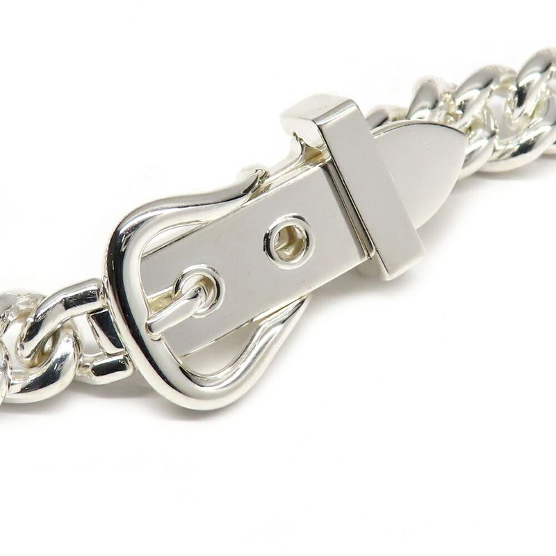 Hermes Bracelet Boucle Series Inflexible PM 16 Silver